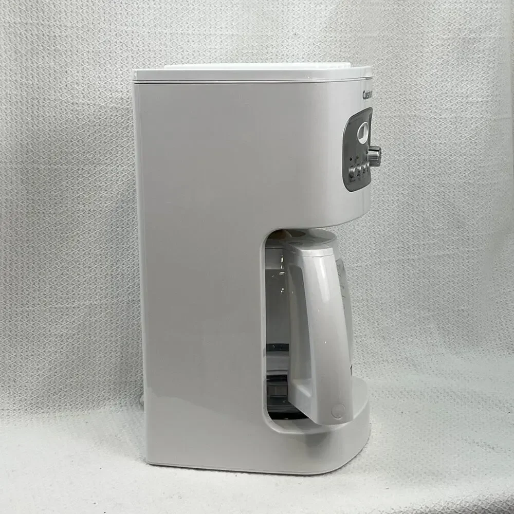 Cuisinart DCC-1100 12-Cup Programmable Coffee Maker White W/ Glass Carafe